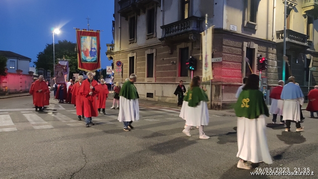 Vigevano Processione Caravaggio Neve