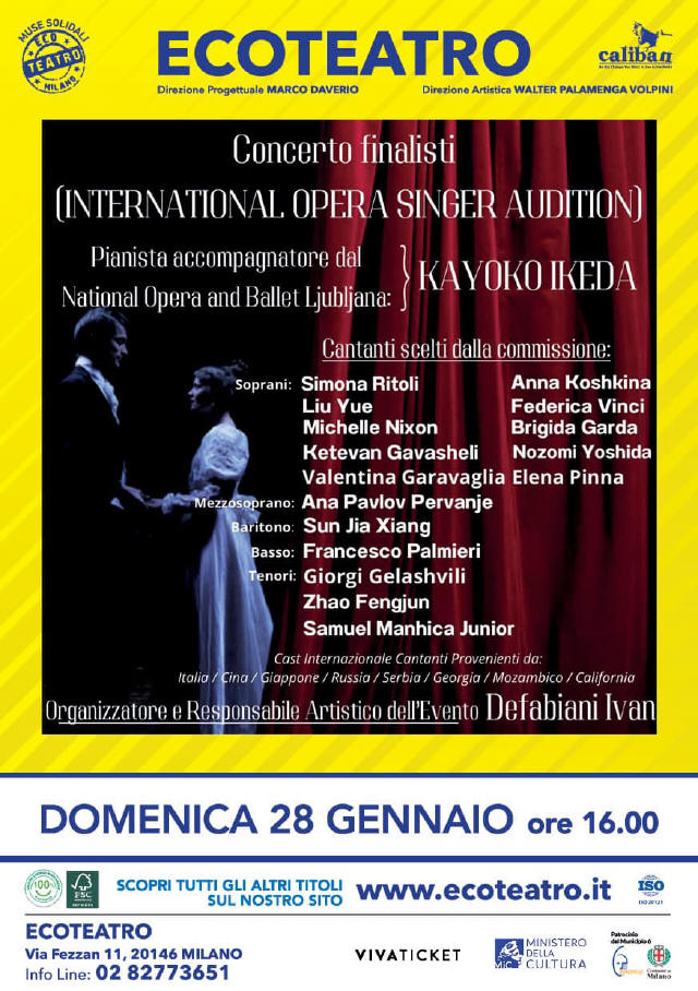Defabiani International Opera Audition