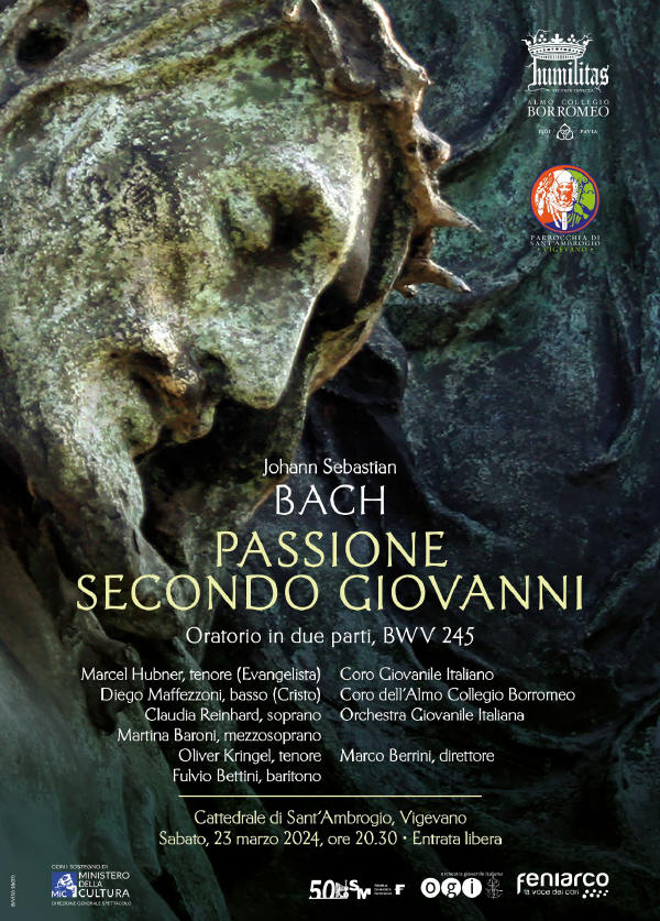 Bach Passione San Giovanni Duomo Vigevano