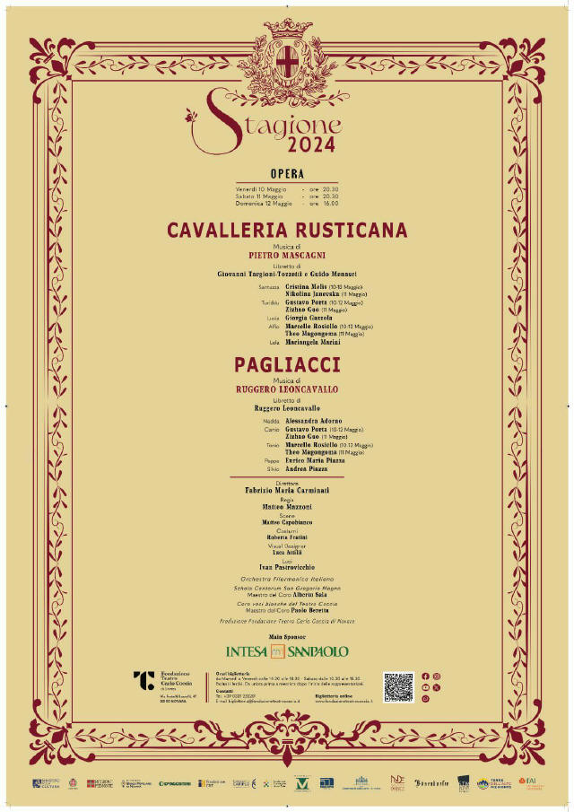 Coccia Cavalleria Pagliacci