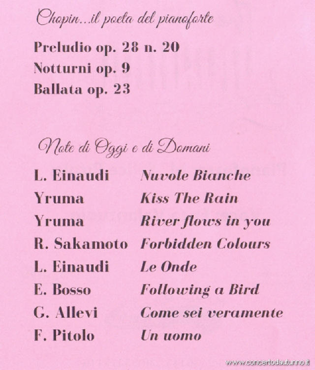 CANDLELIGHT PIANO CONCERTS