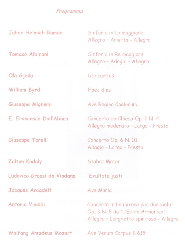 Baroque Enseble Vigevano