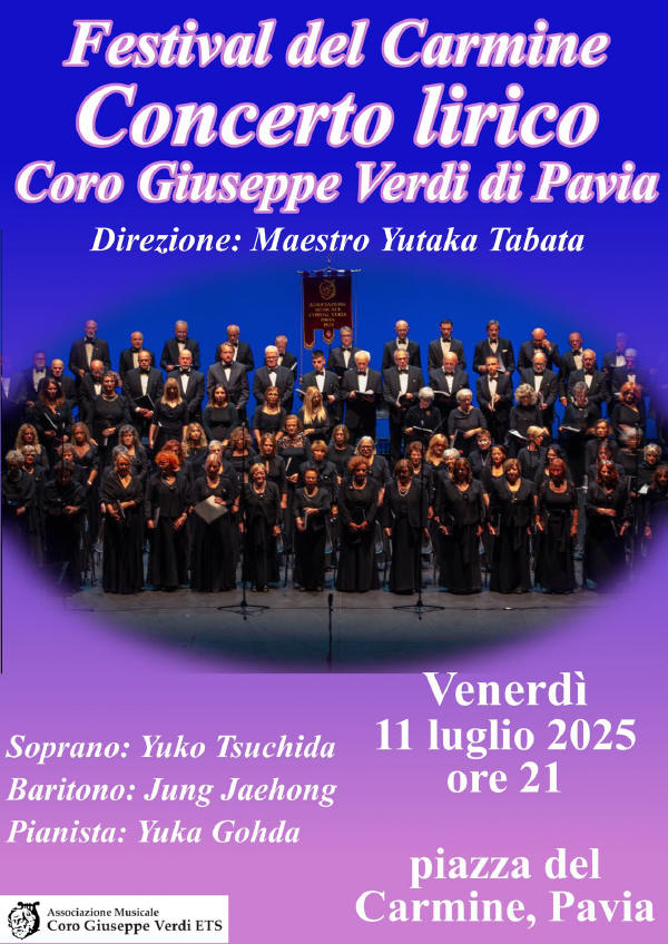 Festival Carmine 2025 Pavia