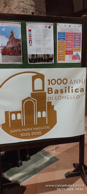 Lomello 1000 anni Basilica