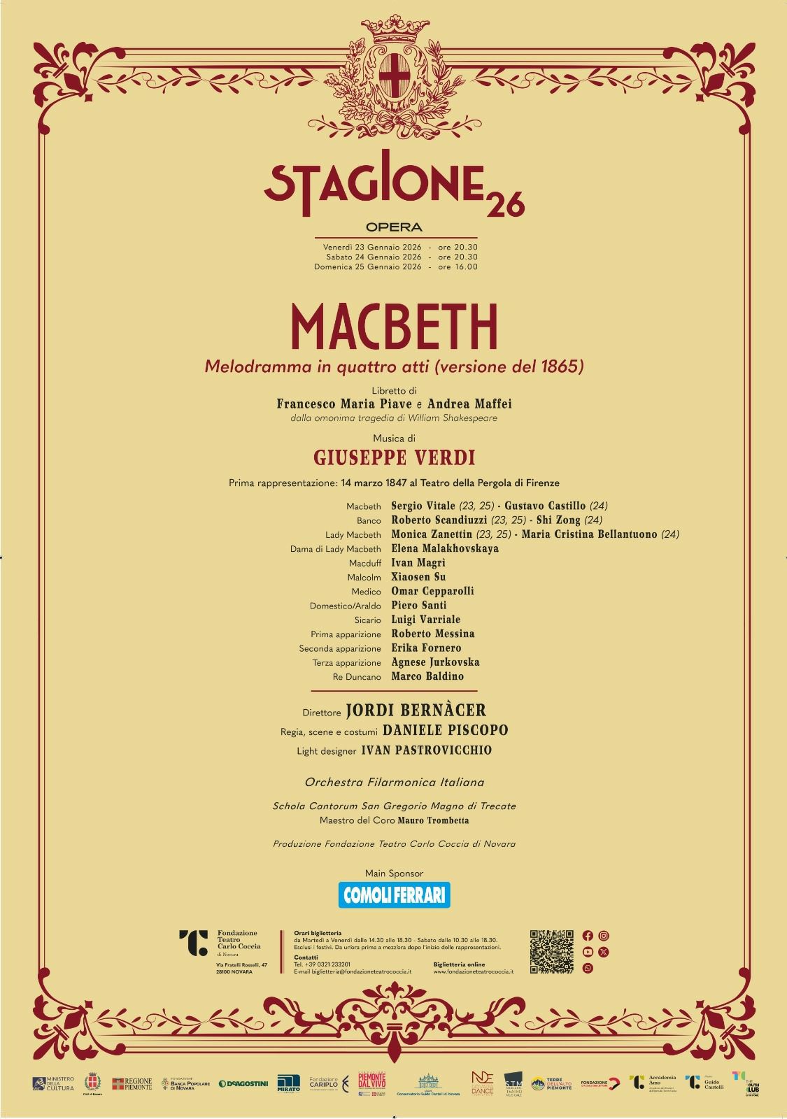 Teatro Coccia Macbeth