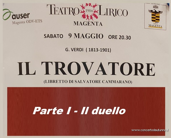 Auser Magenta Trovatore al Lirico