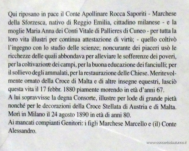 UNA NUOVA SFORZESCA