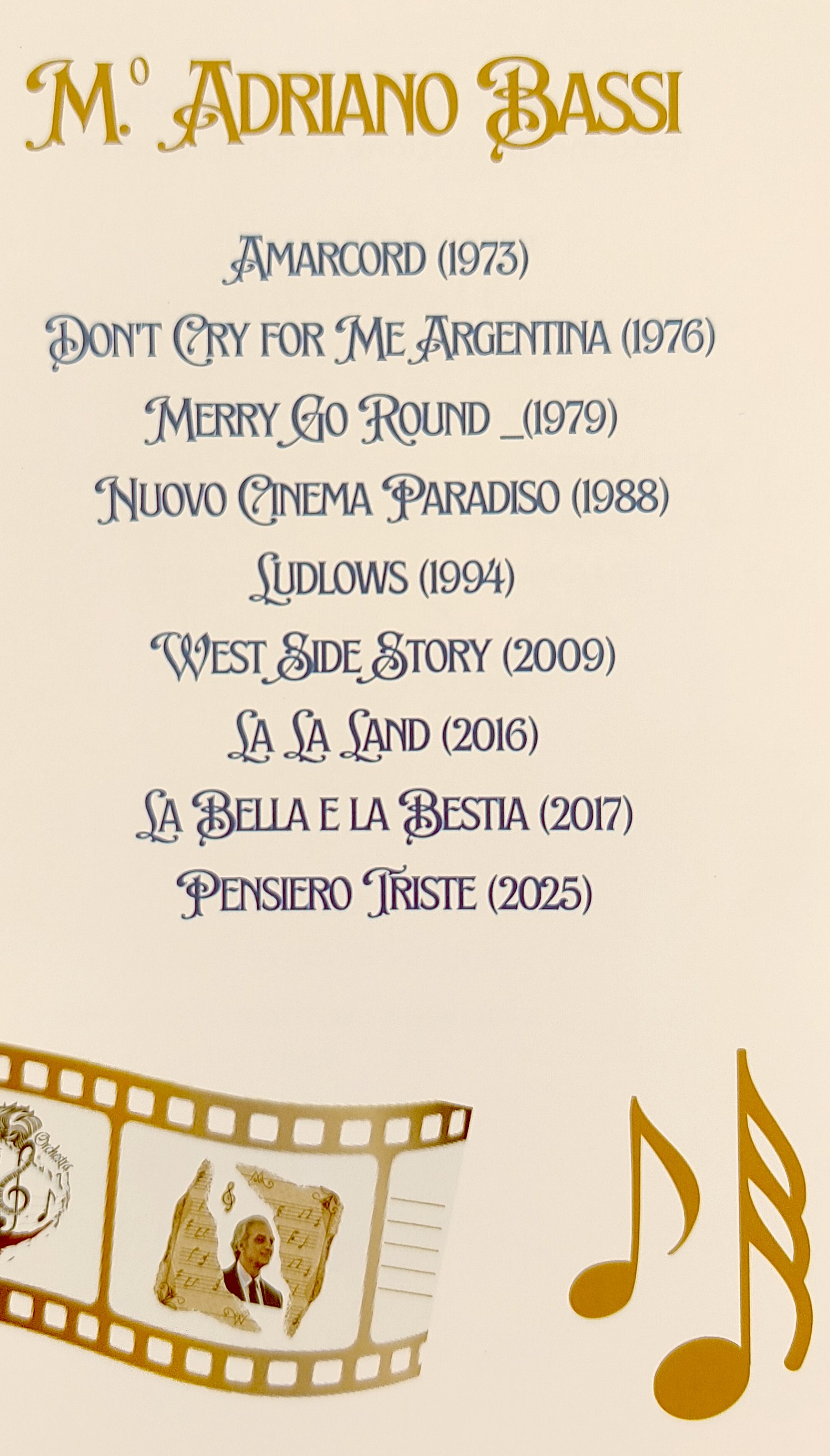 Orchestra Beethoven Adriano Bassi