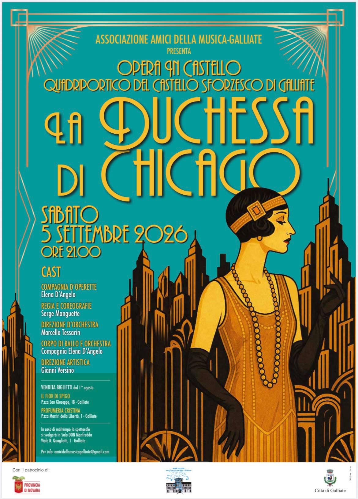 Galliate 2026 Duchessa Chicago