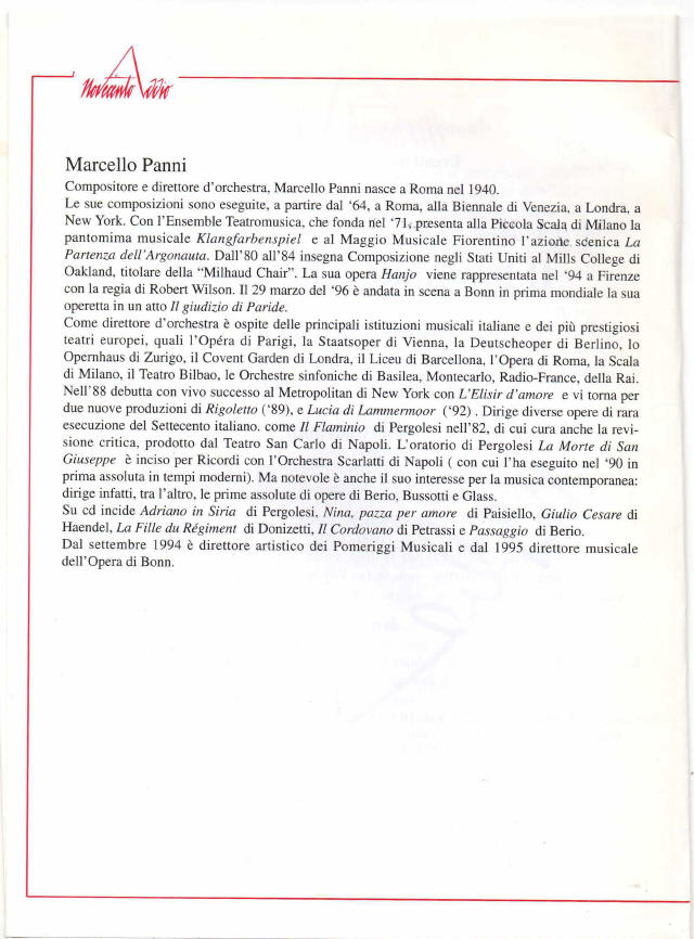 Milva al Teatro Cagnoni Vigevano