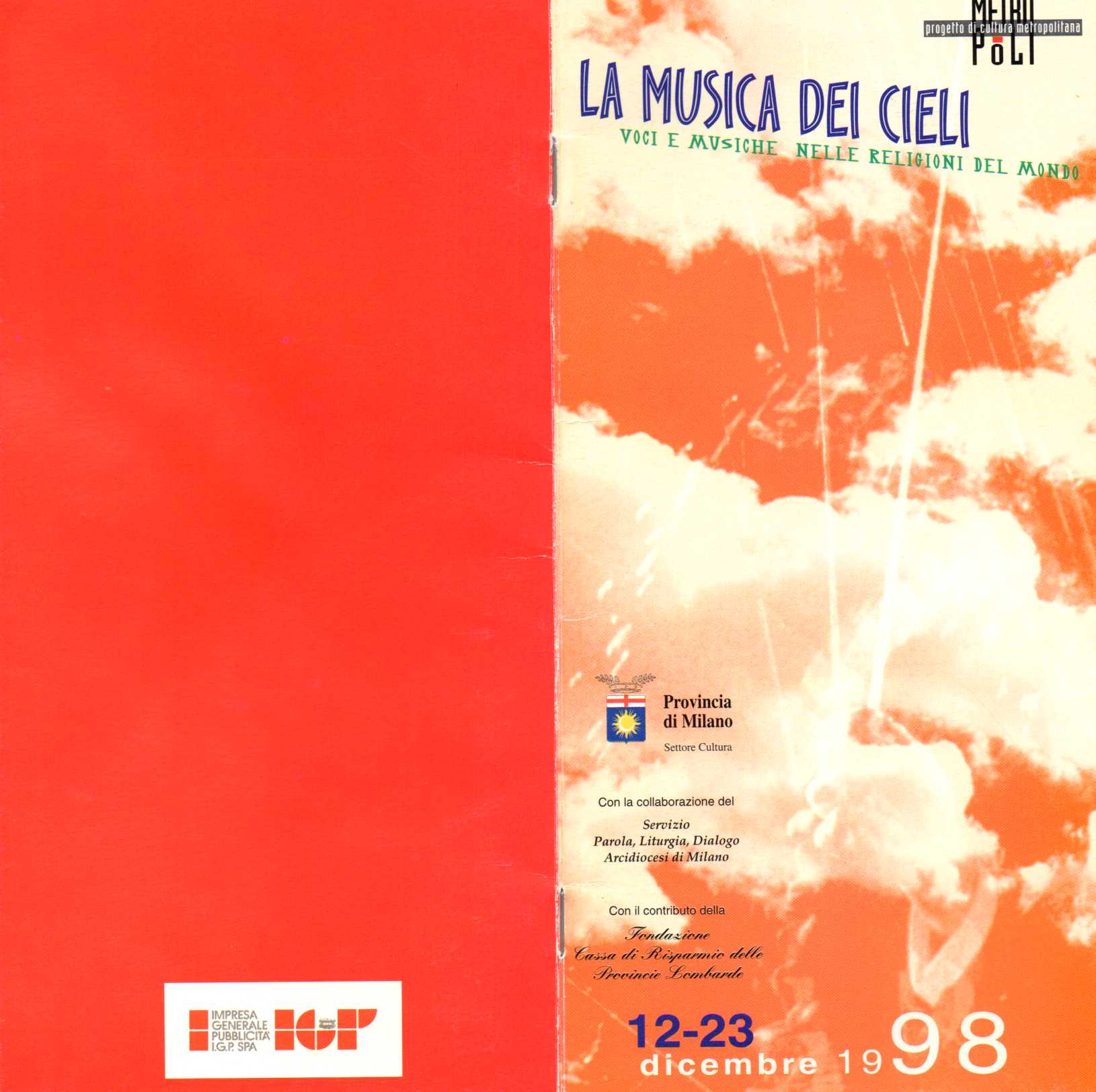 Rassegna 1988 Musica dei Cieli