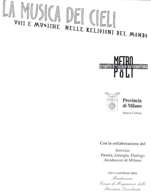 Rassegna 1988 Musica dei Cieli