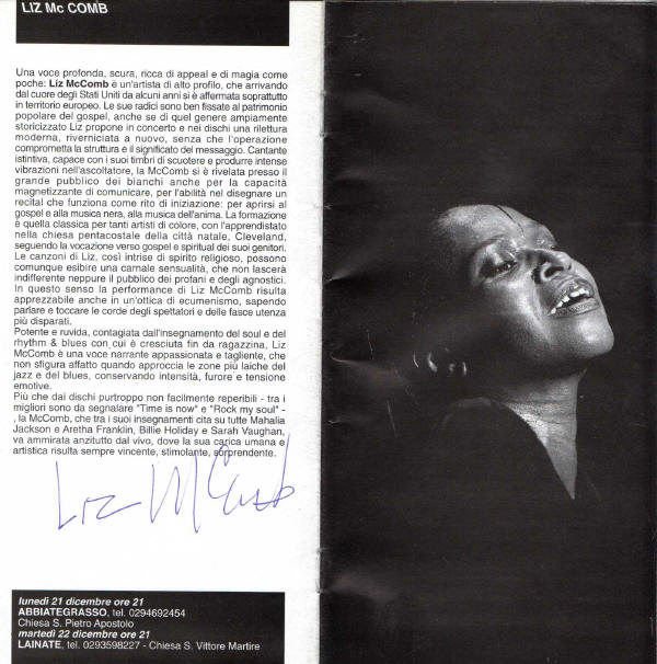 Rassegna 1988 Musica dei Cieli