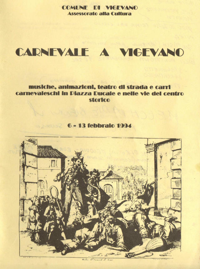 Carnevale in Piazza 1994 Vigevano