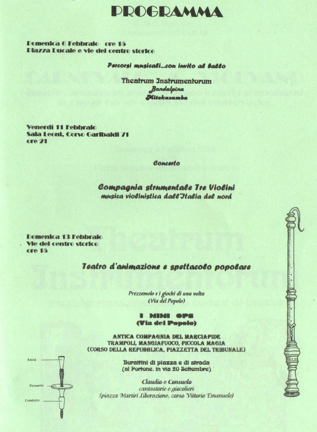 Carnevale in Piazza 1994 Vigevano