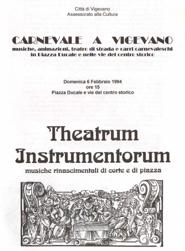 Carnevale in Piazza 1994 Vigevano