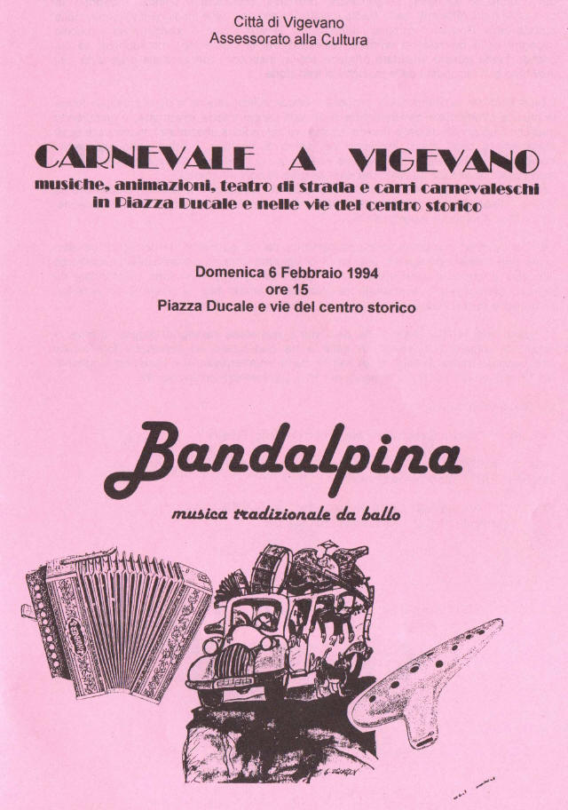 Carnevale in Piazza 1994 Vigevano