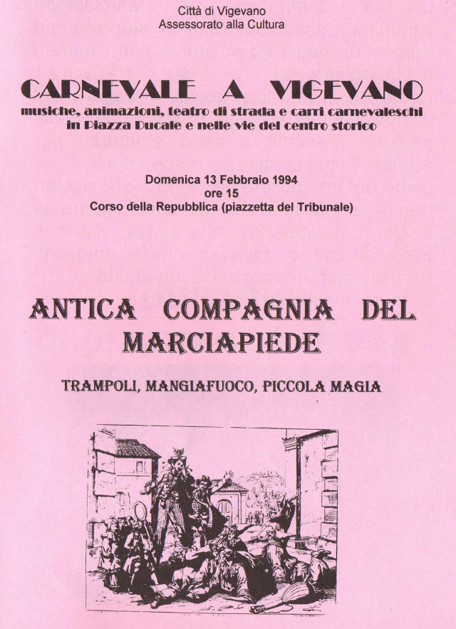Carnevale in Piazza 1994 Vigevano