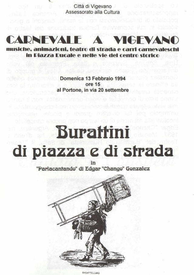 Carnevale in Piazza 1994 Vigevano