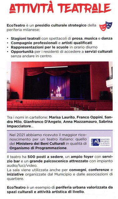 Benvenuti Ecoteatro