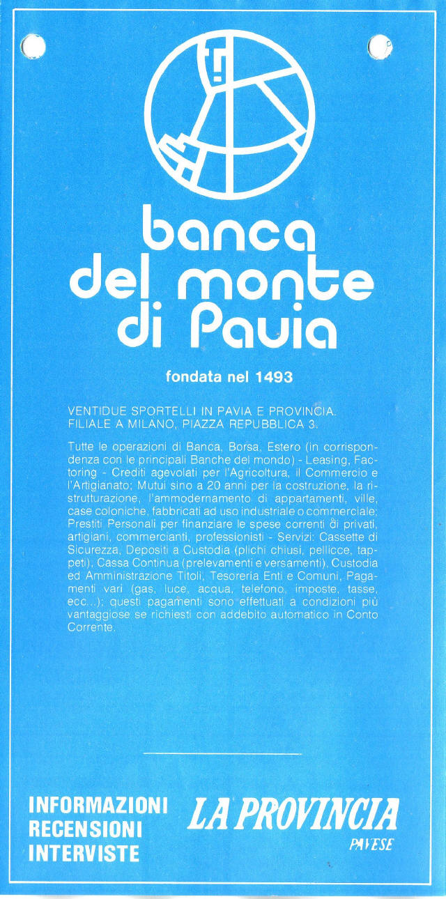 Teatrro Fraschini 1982-1983 stagione