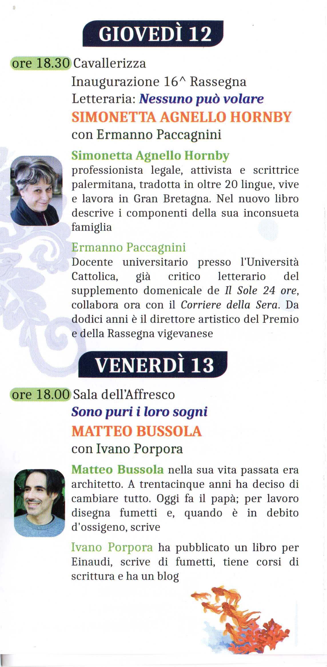 Rassegna Letteraria Vigevano 2017